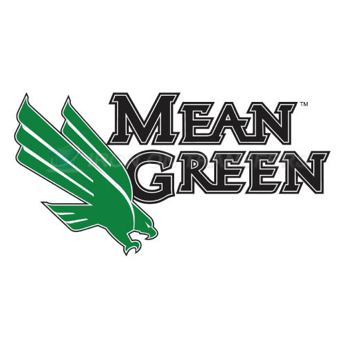 North Texas Mean Green Logo T-shirts Iron On Transfers N5626 - Click Image to Close